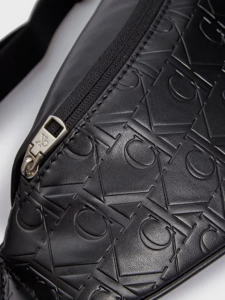 Поясна сумка Calvin Klein Jeans без кісточок чорна