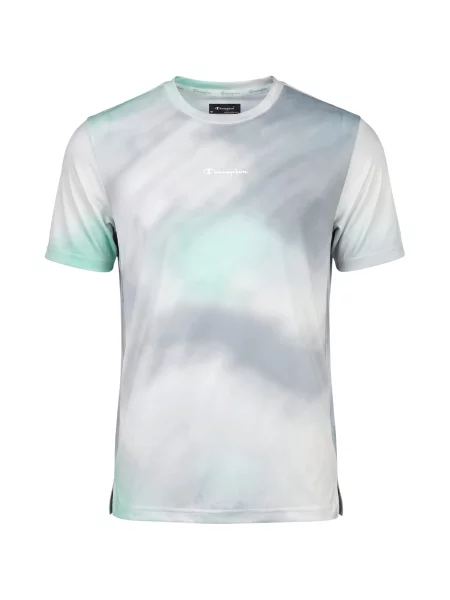 Champion Tricou funcțional albastru aqua / gri alb
