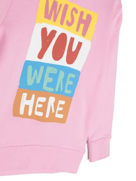 Bluza dziecięca Stella Mccartney różowa