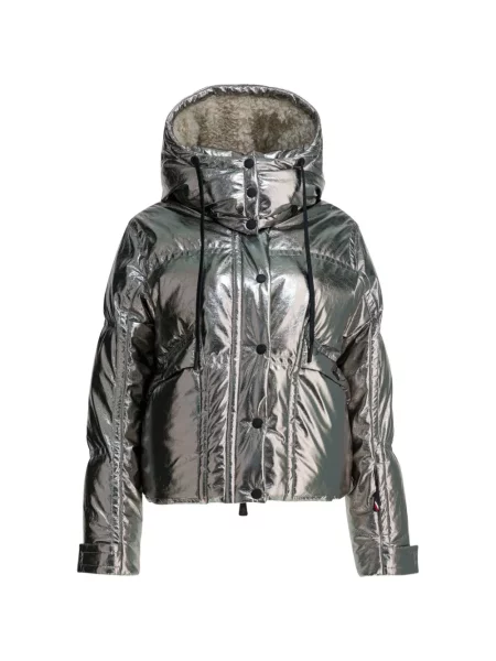 Geacă cu puf Moncler Grenoble cu glugă