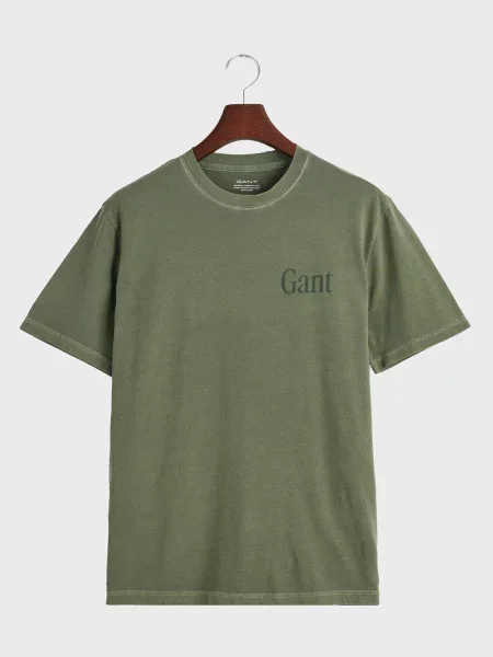 Футболка Gant зелена