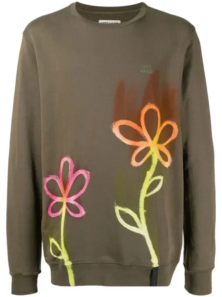 Tricou Stain Shade cu imagine lung verde