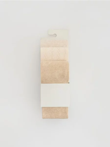 Reserved колготки 3 шт. нюдовий 