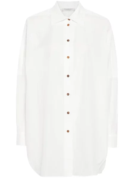 Cămașă Philosophy Di Lorenzo Serafini din crep alb