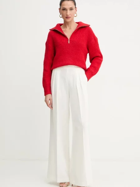 Светр Morgan тепле півгольф MFLAMI червоний