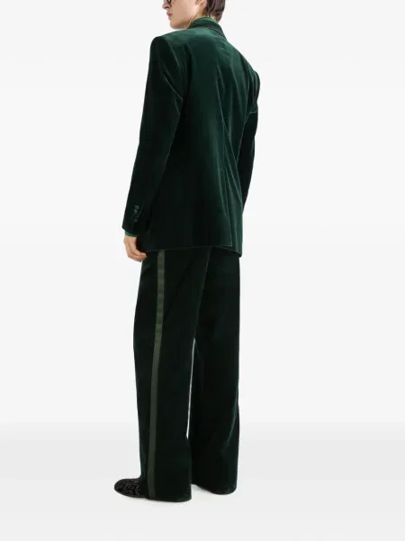 Costum Dolce & Gabbana de catifea verde