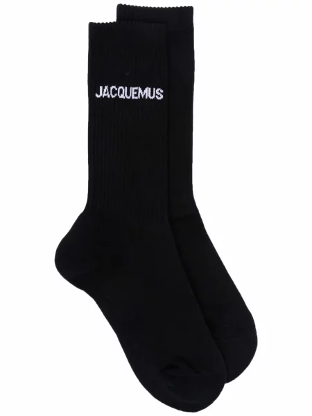 Cropp șosete Jacquemus tricotate negru