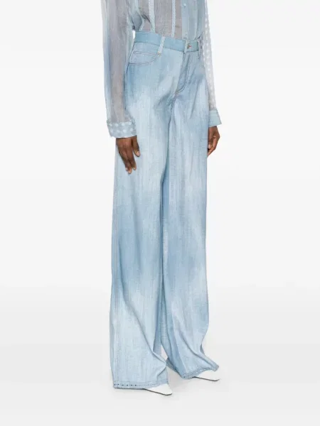 Pantaloni Ermanno Scervino albastru