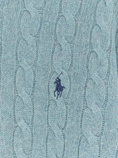 Пуловер Polo Ralph Lauren бродиран виолетово