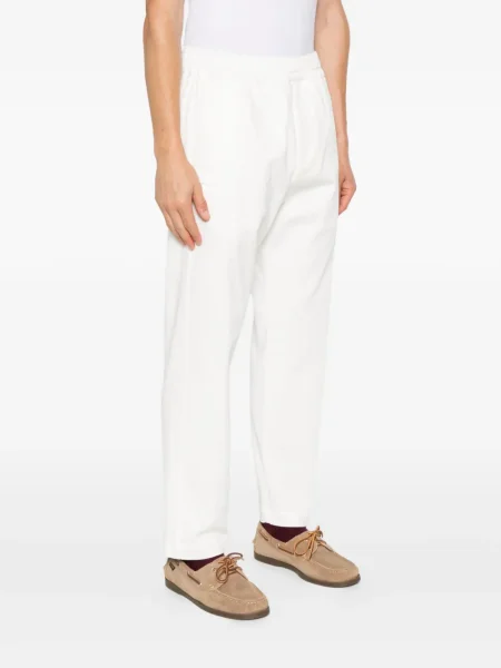 Pantaloni Eleventy alb