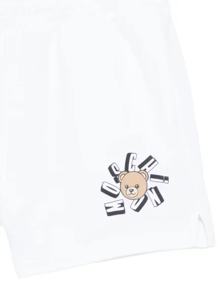 Dětské kraťasy Moschino bílé
