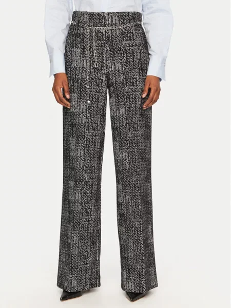 Hlače iz tkanine Joseph Ribkoff siva