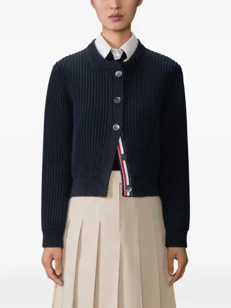 Cropp cardigan Thom Browne albastru