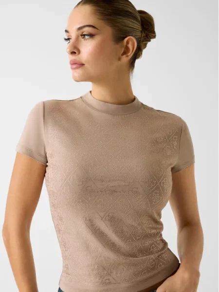 Guess Футболка бежевий