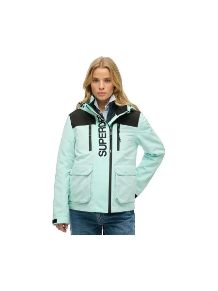 Vetrovka Superdry modrá