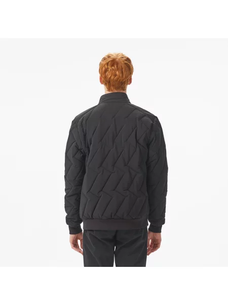 Lacoste Kurtka Ze Stójką Pikowana czarna