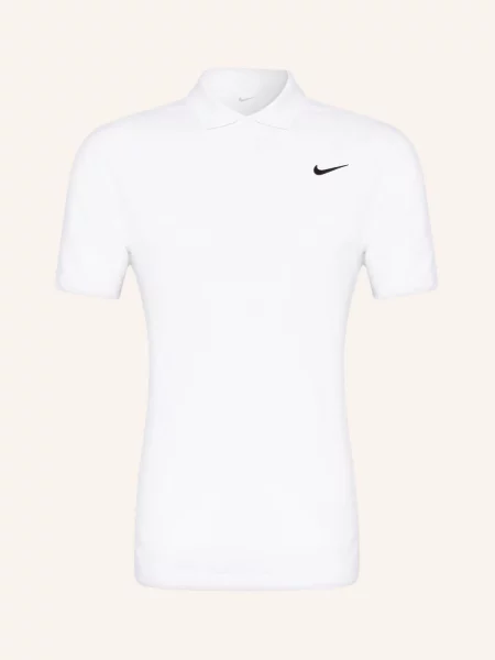 Nike Funkční Polokošile Nikecourt Dri-Fit bílá