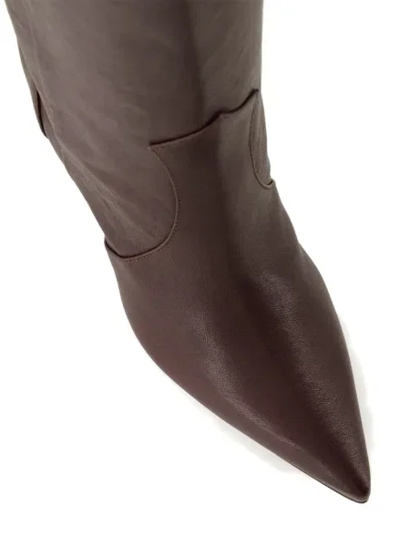 Botine Iro din piele maro