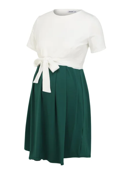 Bebefield Rochie Gemma / verde alb