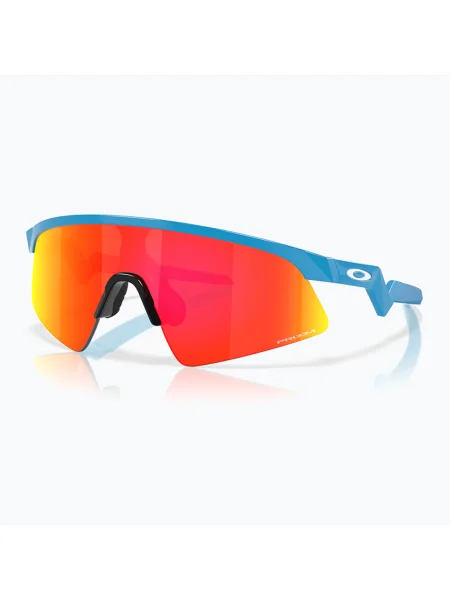 Ochelari de soare pentru copii Oakley Resistor Sweep polished sky blue/prizm ruby albastru