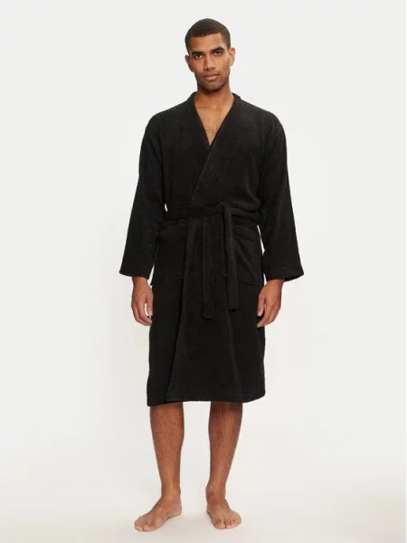 Jack & Jones Szlafrok czarny