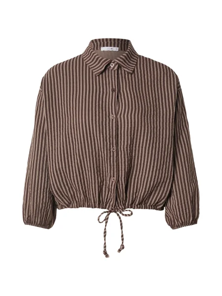 Hailys Bluză / rosé maro