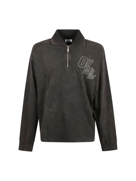 Koszulka polo Off-white polarowa biała