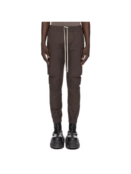 Spodnie Rick Owens brązowe