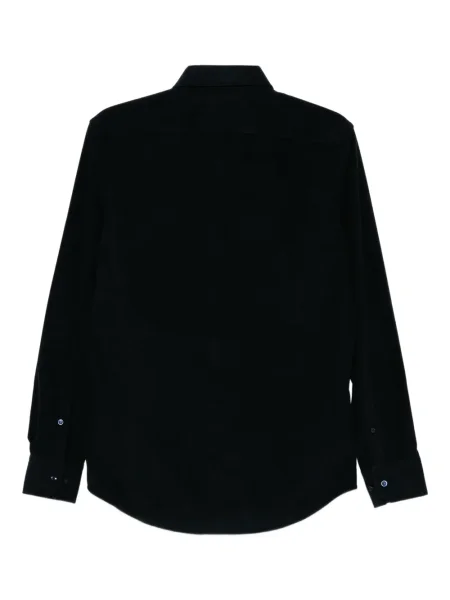 Cămașă Boss de catifea cord albastru