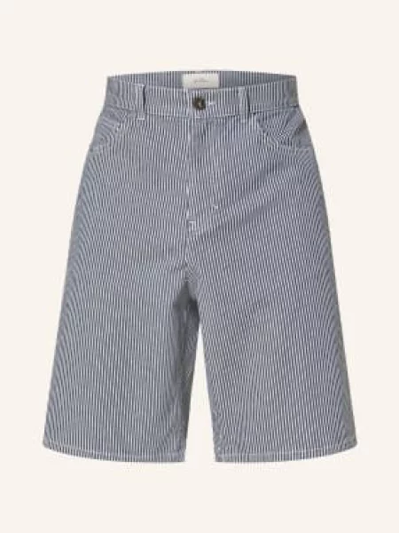 Les Deux Šortky Ryder Loose Fit tmavě modrá bílá