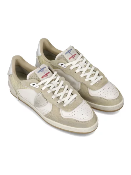 Sneakersy Philippe Model skórzane białe