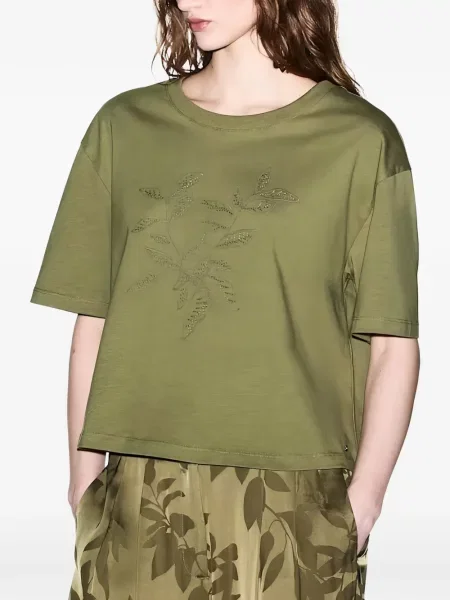 Decupat tricou Armani Exchange verde