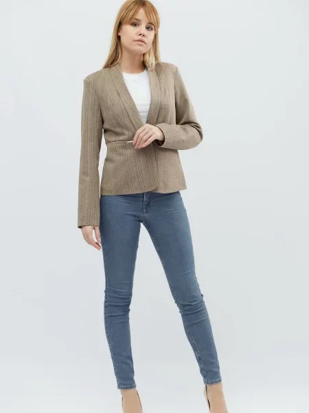 CARICA Жакет коричневий