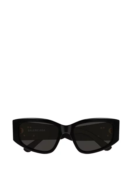 Ochelari de soare Balenciaga Eyewear cu imprimeu geometric cu autograf negru
