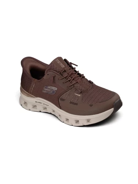 Tenisky Skechers hnedá