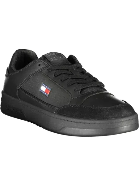 Sneakerși Tommy Hilfiger negru