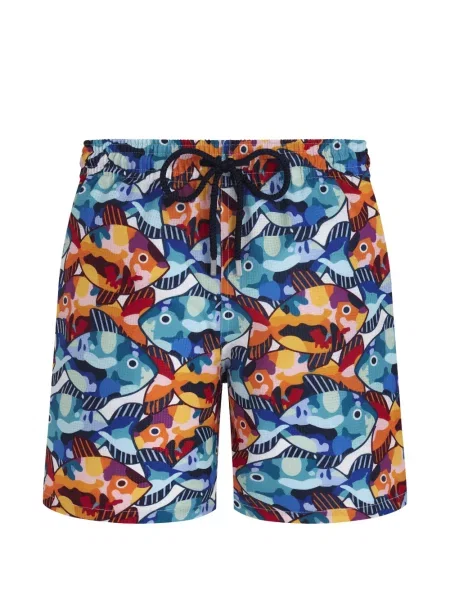 Pliabil slip de baie Vilebrequin cu imagine alb