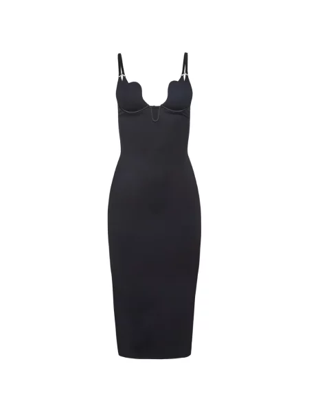 Rochie midi Fleur Du Mal negru