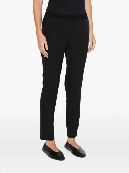 Pantaloni Ermanno Firenze cu autograf negru