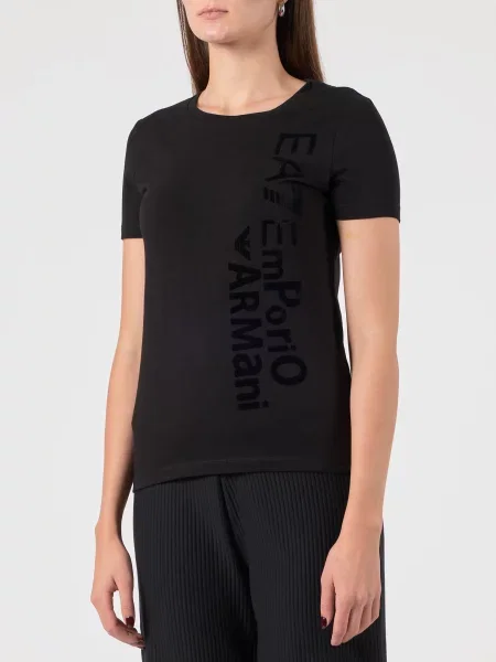 Футболка Ea7 Emporio Armani чорна