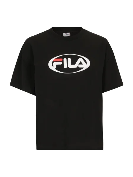 Dámske tričko FILA Luka Relaxed black čierna