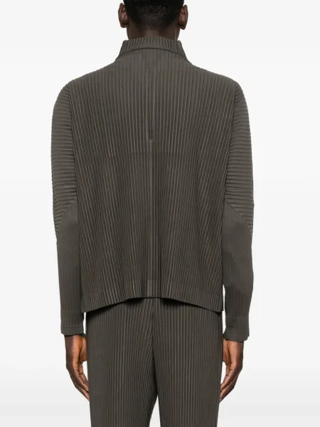 Плисирана риза Homme Plissé Issey Miyake зелено