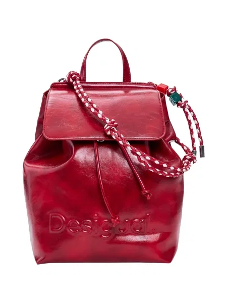 Desigual Batoh rubínová červená