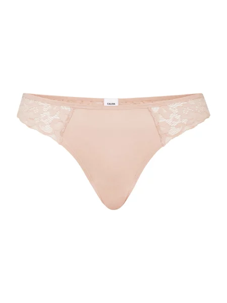 CALIDA Tanga pudră roz