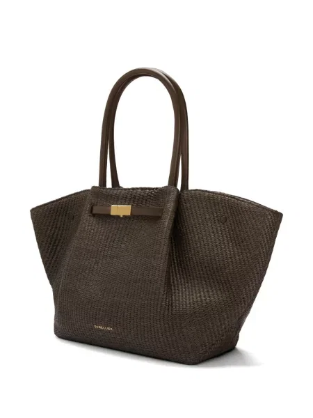Geantă shopper Demellier maro