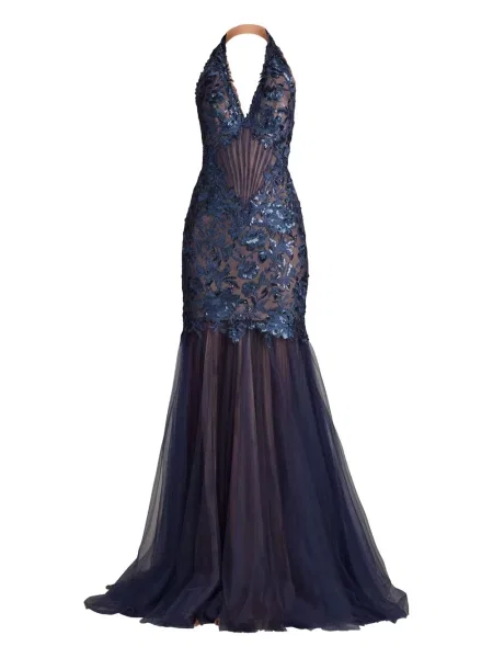 Rochie Tadashi Shoji de costum albastru