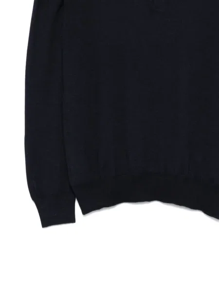 Lung tricou polo Barba albastru