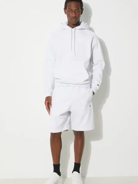Carhartt WIP szorty Chase Sweat Short melanżowe szary