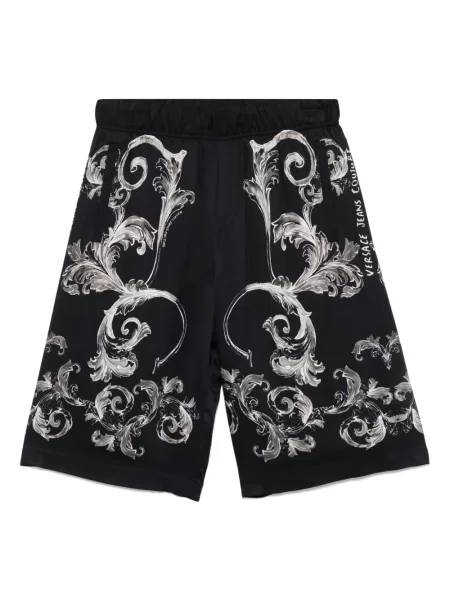 Džínové šortky Versace Jeans Couture černé