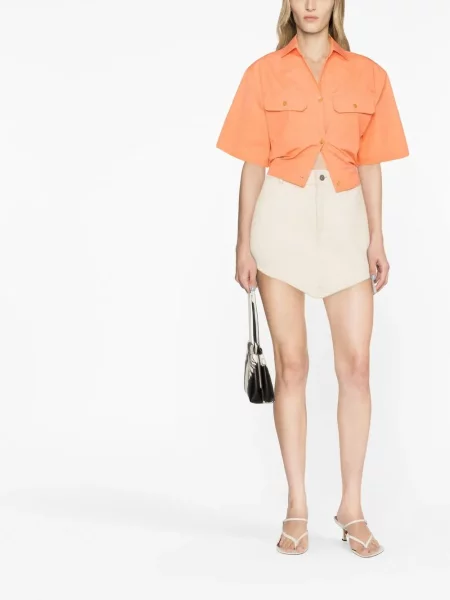 Decupat cămașă Off-white alb